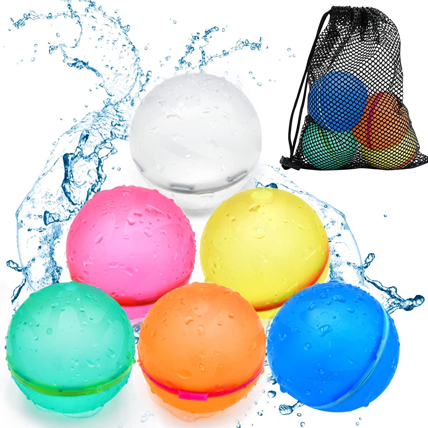 {Brand Name}™ Reusable Water Balloons (12 pcs) Beckett