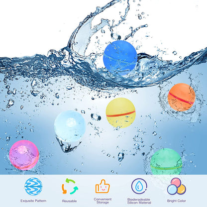 {Brand Name}™ Reusable Water Balloons (12 pcs) Beckett